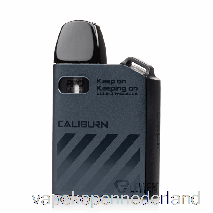 Elektronische Sigaret Vape Uwell Caliburn Ak2 15w Pod-systeem Grafietgrijs